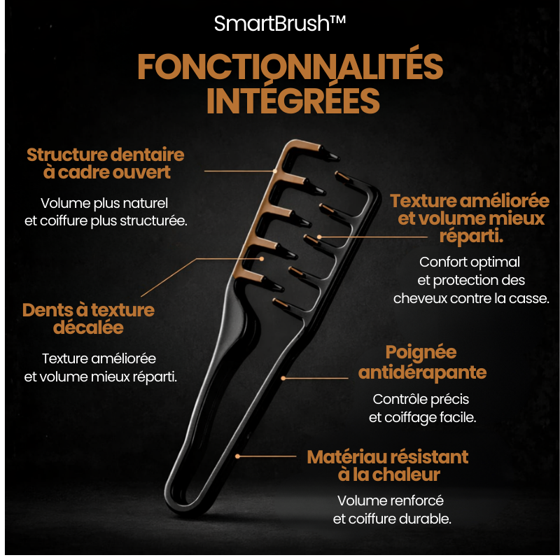 Valanya™ – Peigne Volumisant Instantanée
